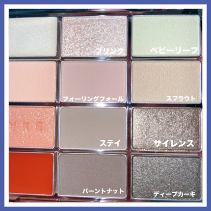 ソフトブラーリングアイパレット/wakemake/アイシャドウパレットを使ったクチコミ(4枚目)