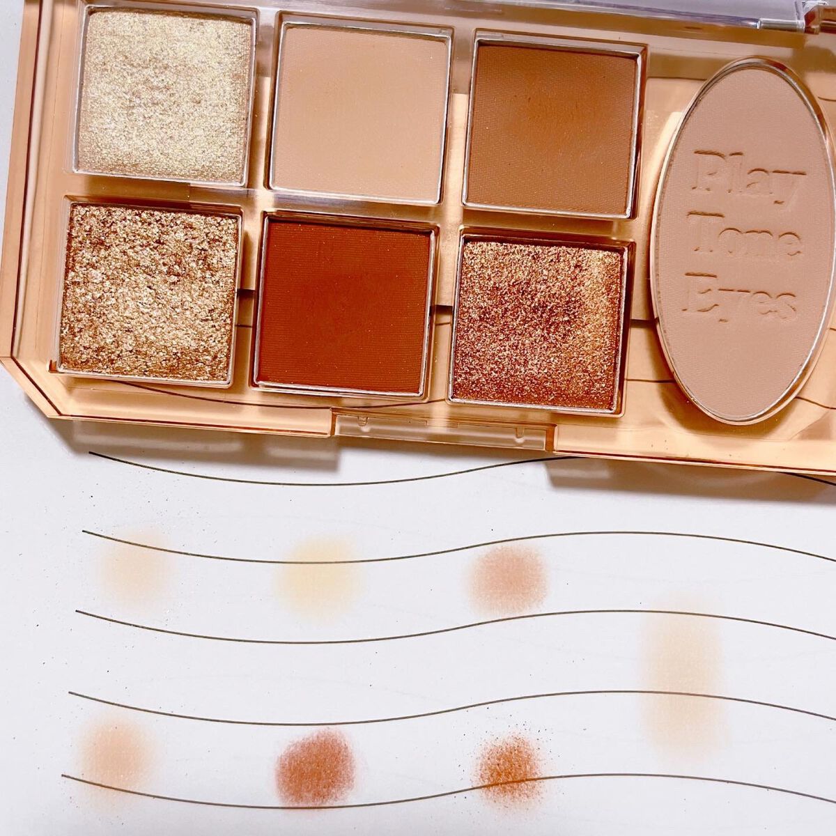 プレイトーンアイパレット/ETUDE/アイシャドウパレットを使ったクチコミ（1枚目）