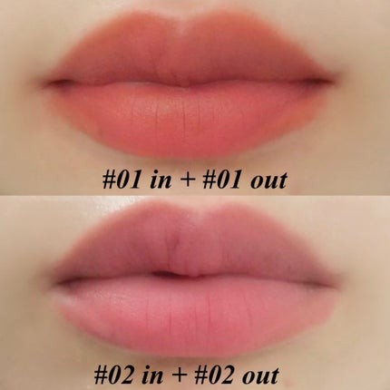 フラッフィリップティント/BLESSED MOON/リップティントを使ったクチコミ(6枚目)