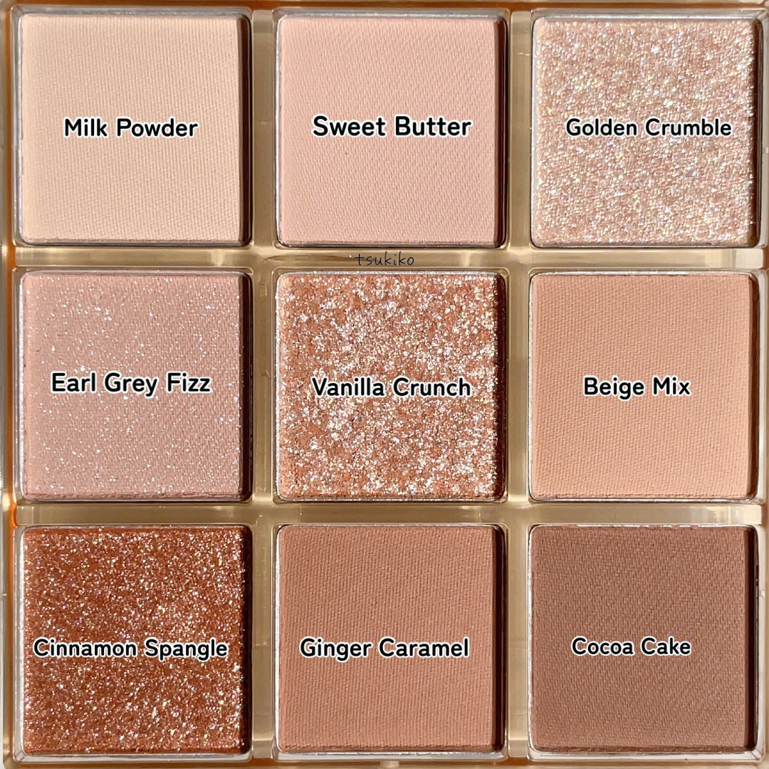 KEYBO FALL IN LOVE SHADOW PALETTE/keybo/アイシャドウパレットを使ったクチコミ(3枚目)