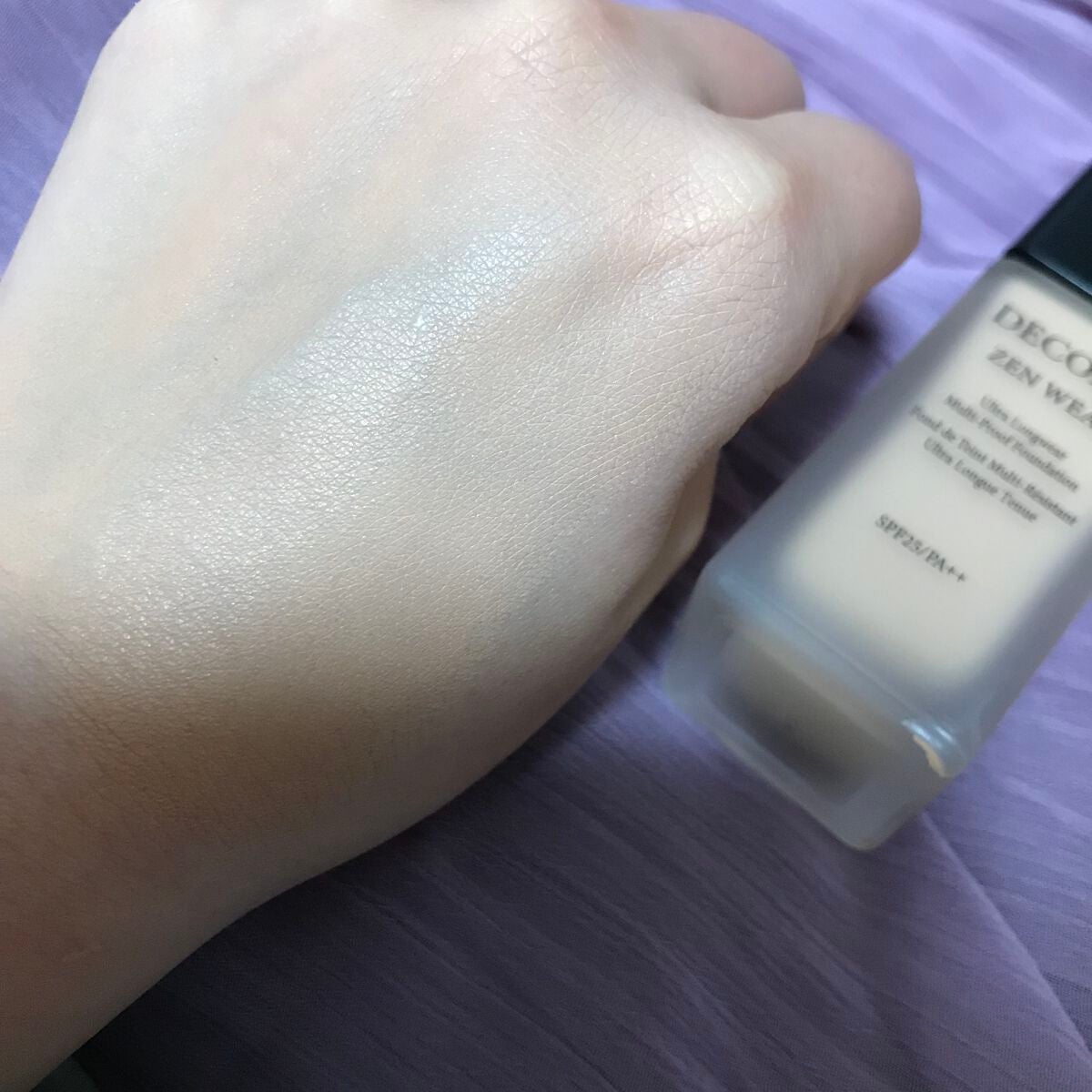 えり on LIPS 「コスメデコルテ ゼンウェアフルイド30mL全40色SPF25/..」(6枚目)