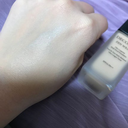 えり on LIPS 「コスメデコルテ ゼンウェアフルイド30mL全40色SPF25/..」(6枚目)