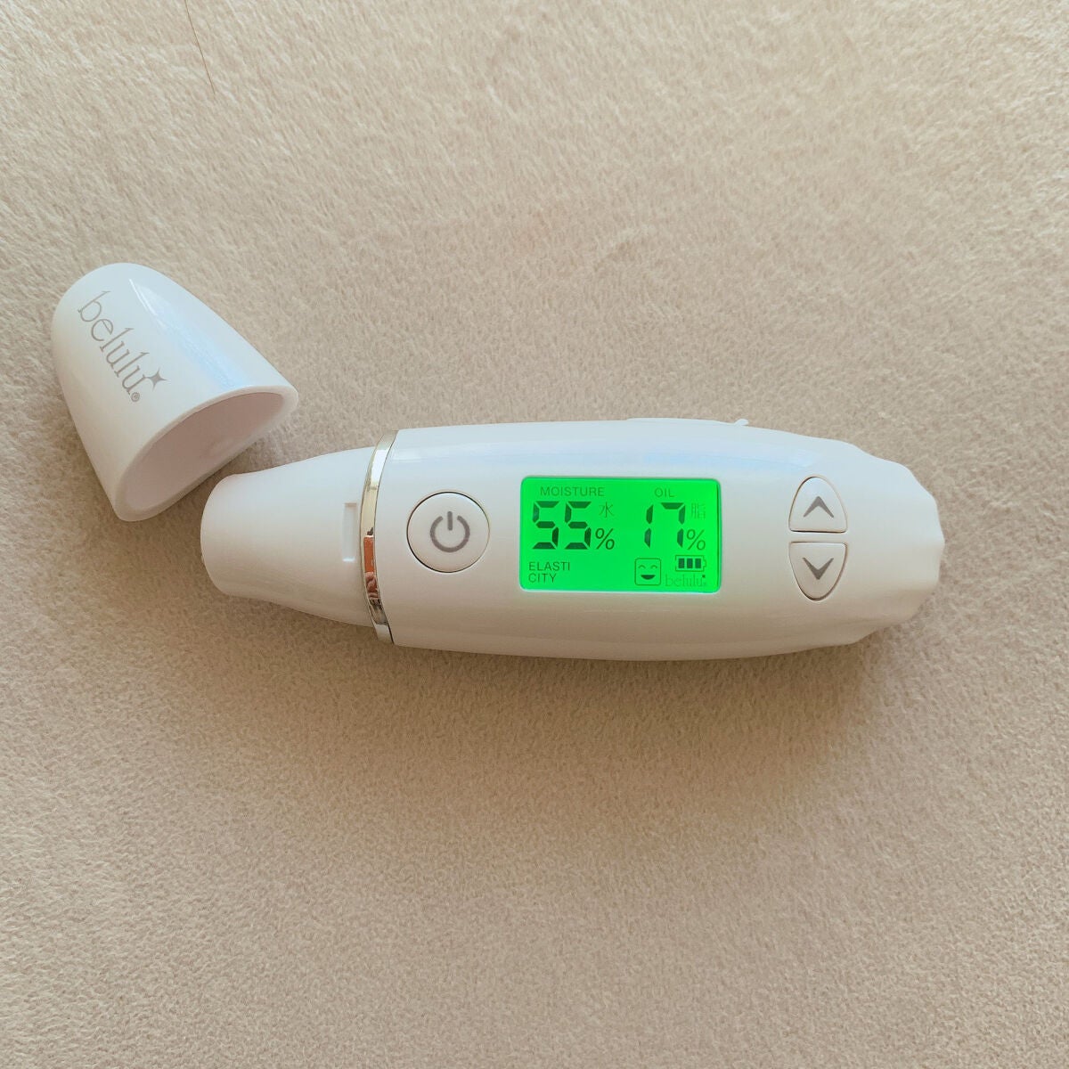 美ルル スキンチェッカー/belulu/美顔器・マッサージを使ったクチコミ(3枚目)