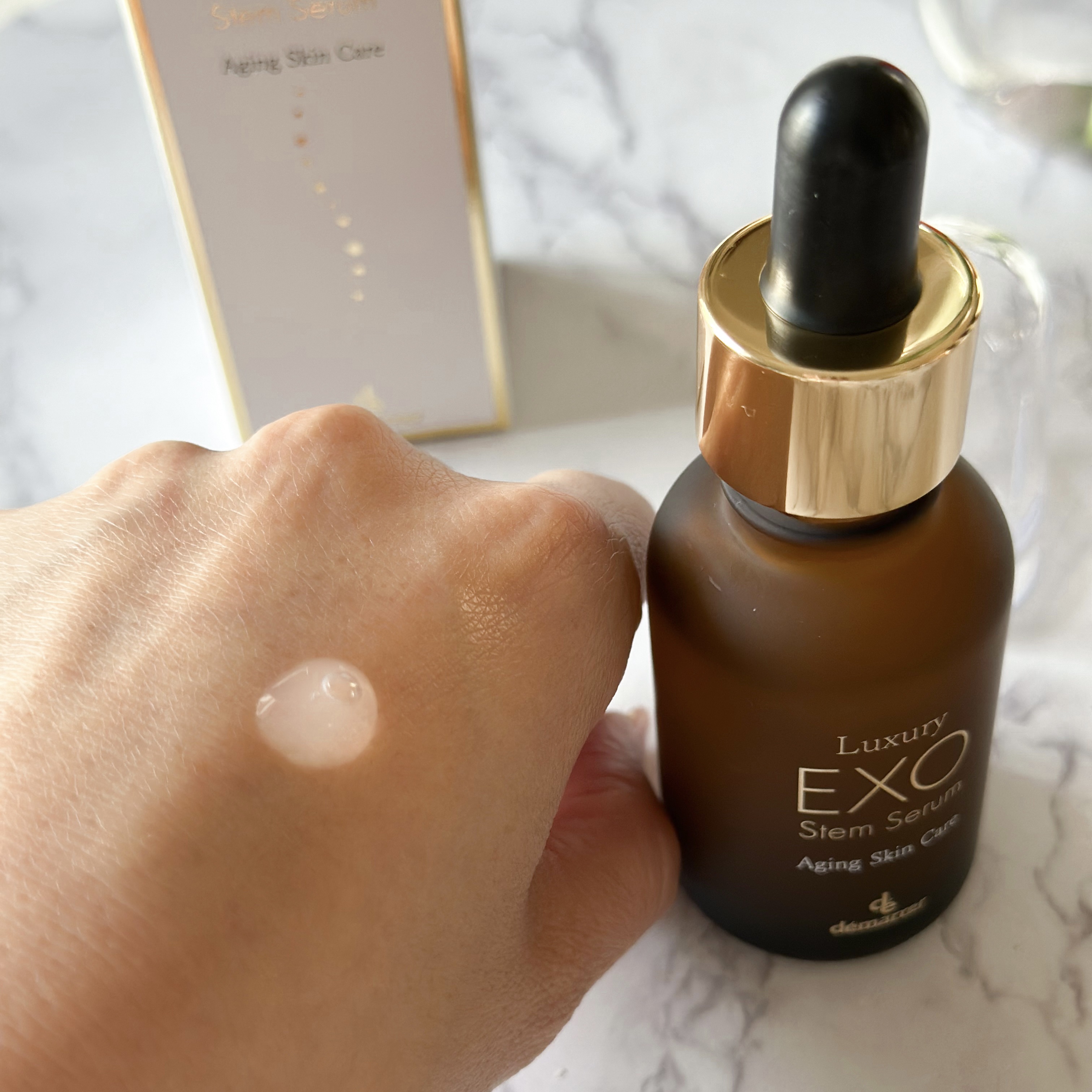ラグジュアリーEXOステムセラム/demarrer/美容液を使ったクチコミ（3枚目）