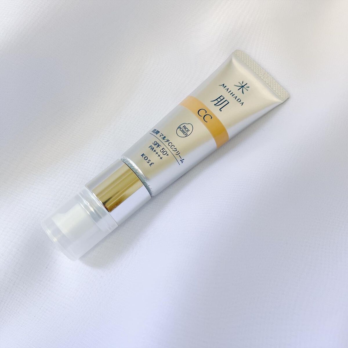 肌潤 マルチCCクリーム/米肌/CCクリームを使ったクチコミ(3枚目)