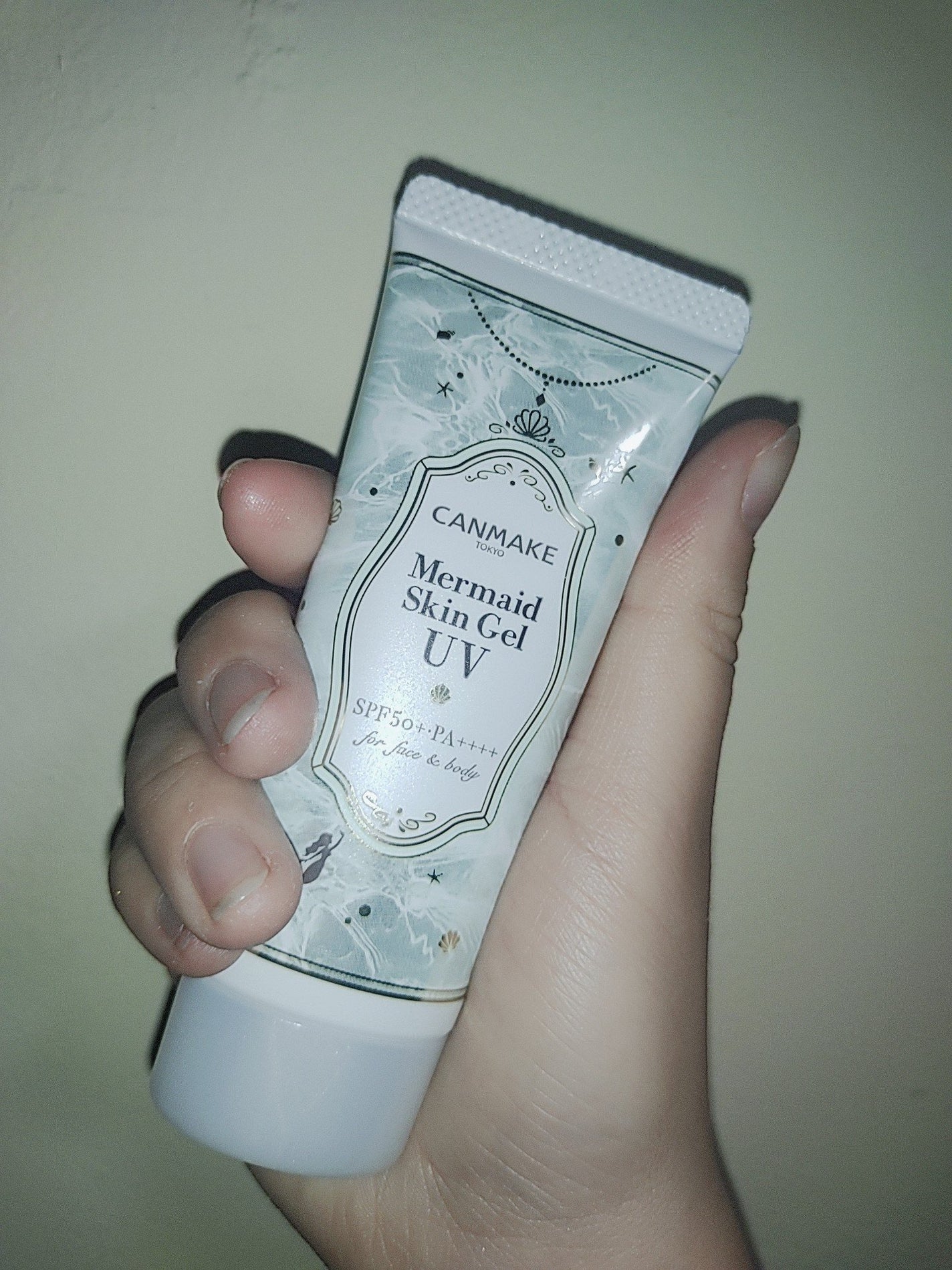 マーメイドスキンジェルUV/キャンメイク/日焼け止めジェルを使ったクチコミ(1枚目)