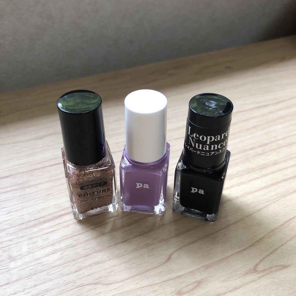 ネイル エナメル 細筆タイプ/ちふれ/マニキュアを使ったクチコミ（3枚目）