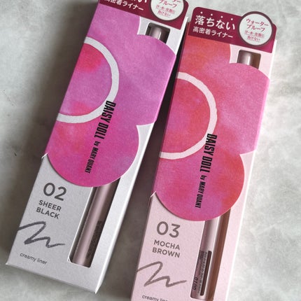 デイジードール クリーミーライナー/DAISY DOLL by MARY QUANT/ペンシルアイライナーを使ったクチコミ(7枚目)