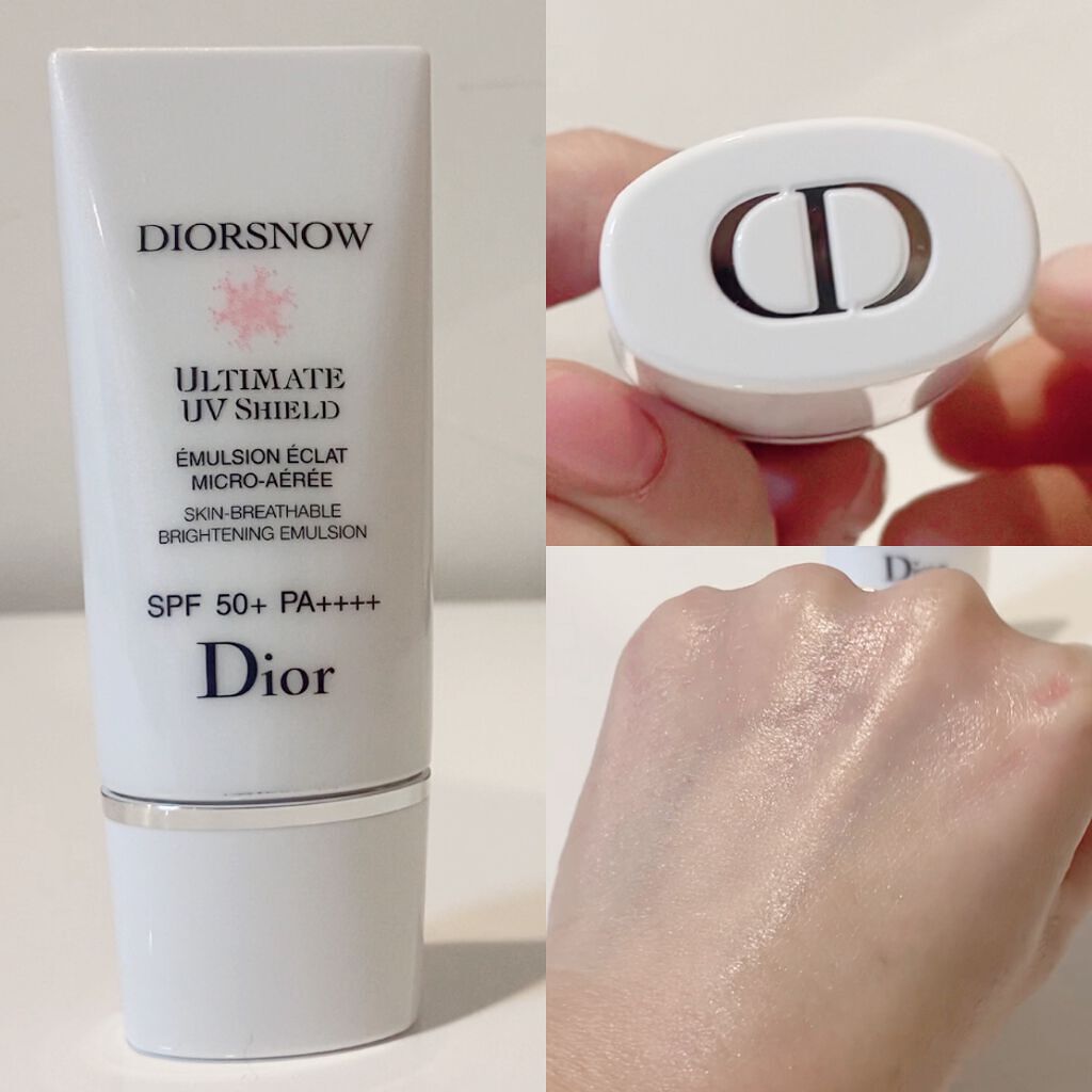 Dior スノー アルティメット UVシールド 50+ 〈日焼け止め乳液〉
