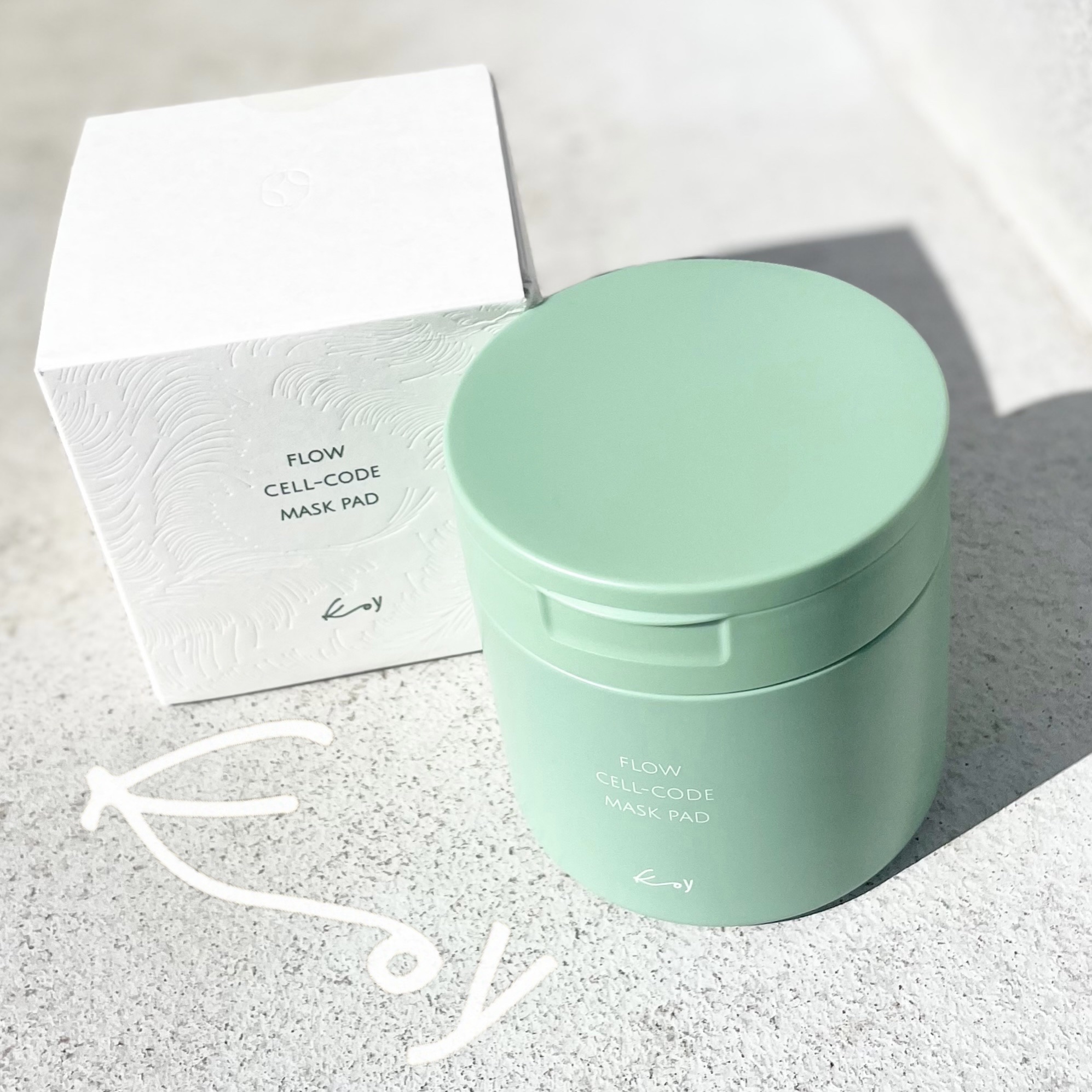 フローセルコードマスクパッド/koy/トナーパッドを使ったクチコミ（1枚目）