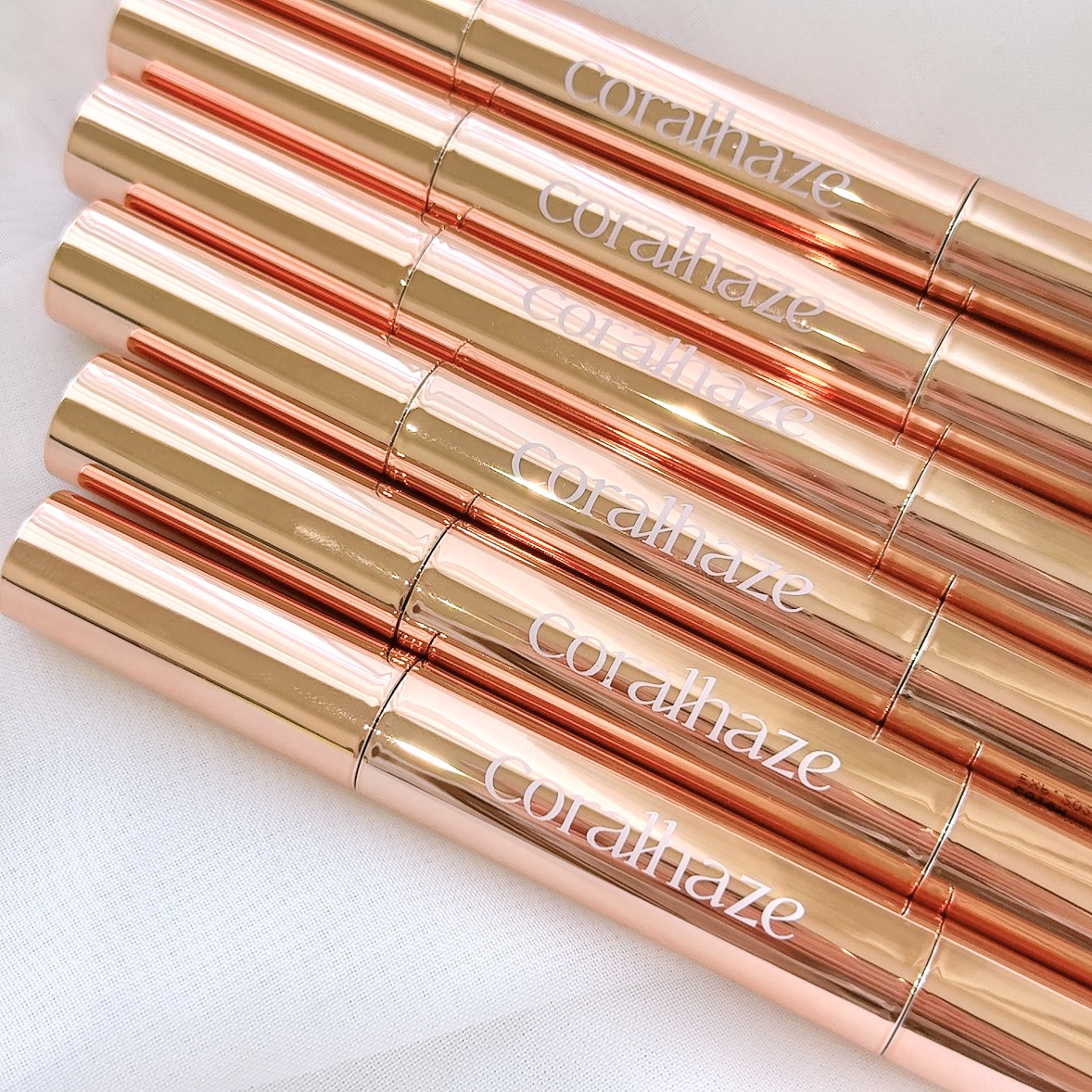 ボリューマイジングフォンデュリップ/Coralhaze/口紅を使ったクチコミ（2枚目）