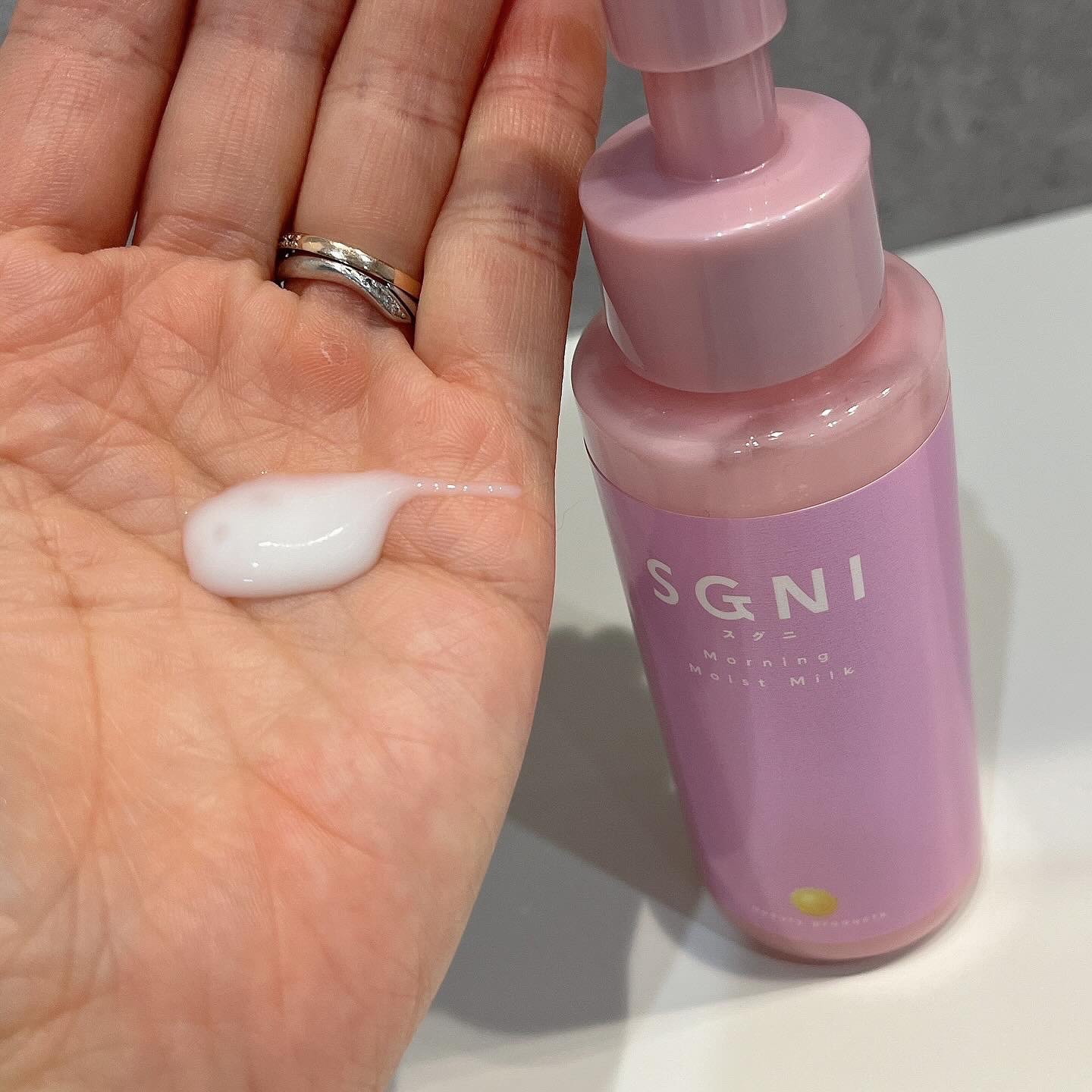 モイストミルク /SGNI/ヘアミルクを使ったクチコミ（3枚目）