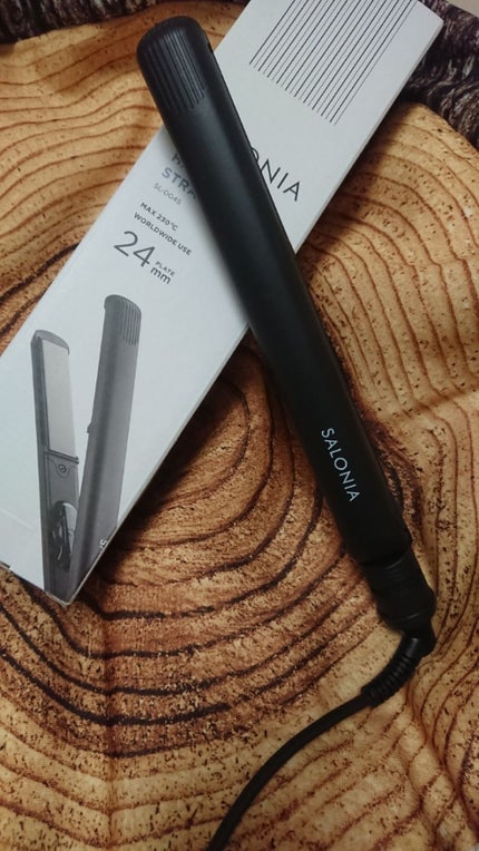 ストレートヘアアイロン/SALONIA/ストレートアイロンを使ったクチコミ(1枚目)