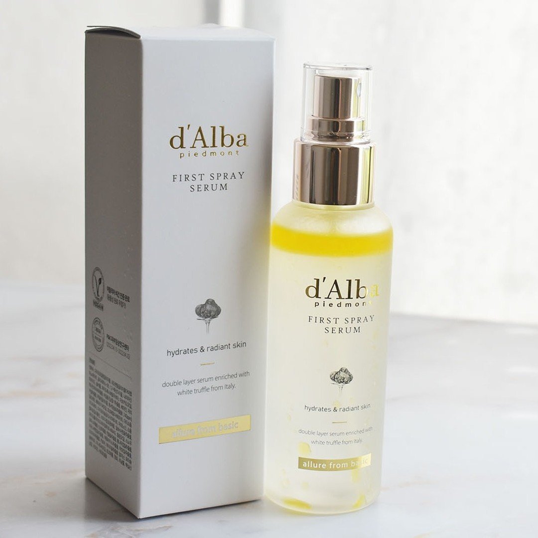 ダルバ ホワイトトリュフファーストスプレーセラム/ダルバ/ミスト状化粧水を使ったクチコミ（2枚目）