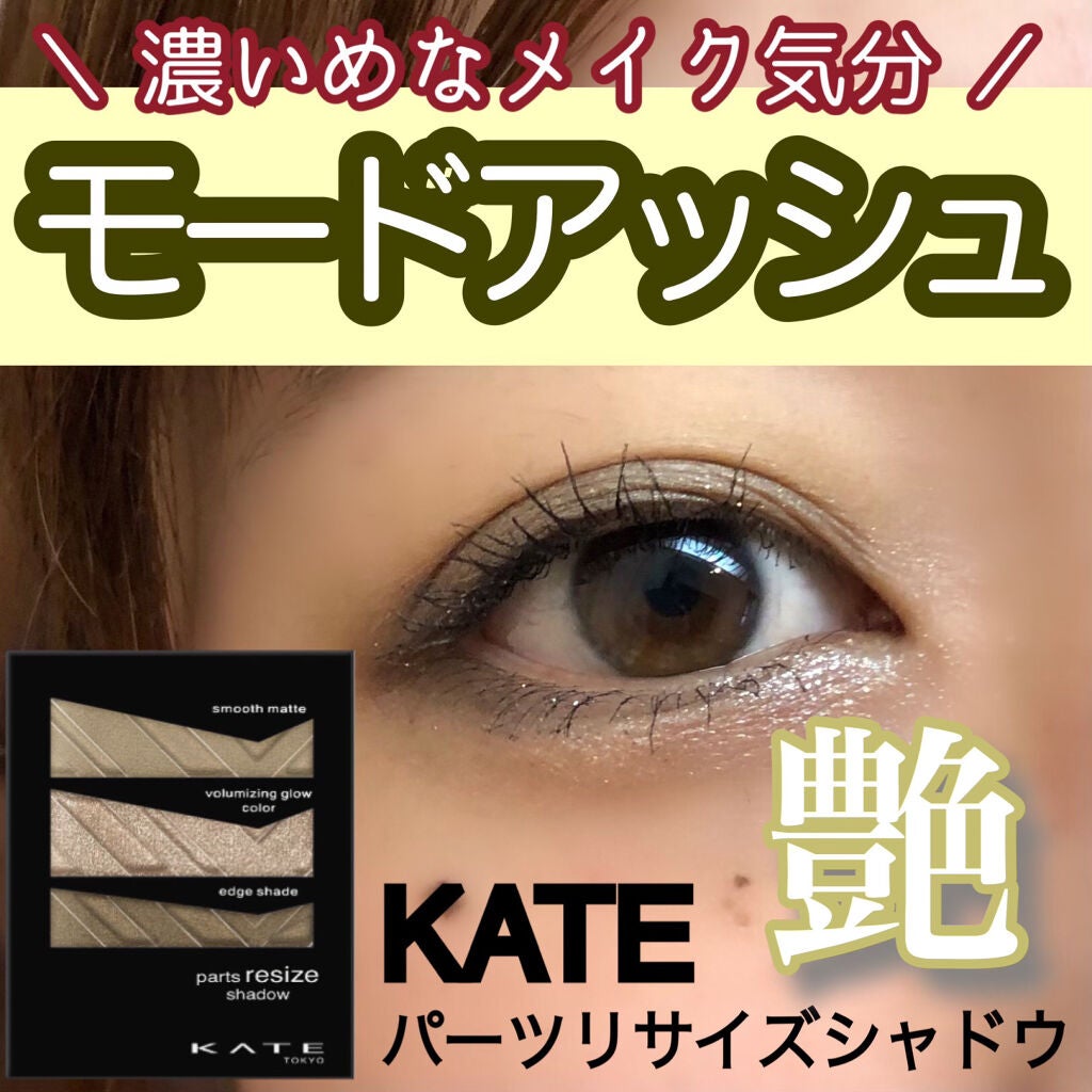パーツリサイズシャドウ/KATE/アイシャドウパレットを使ったクチコミ(1枚目)