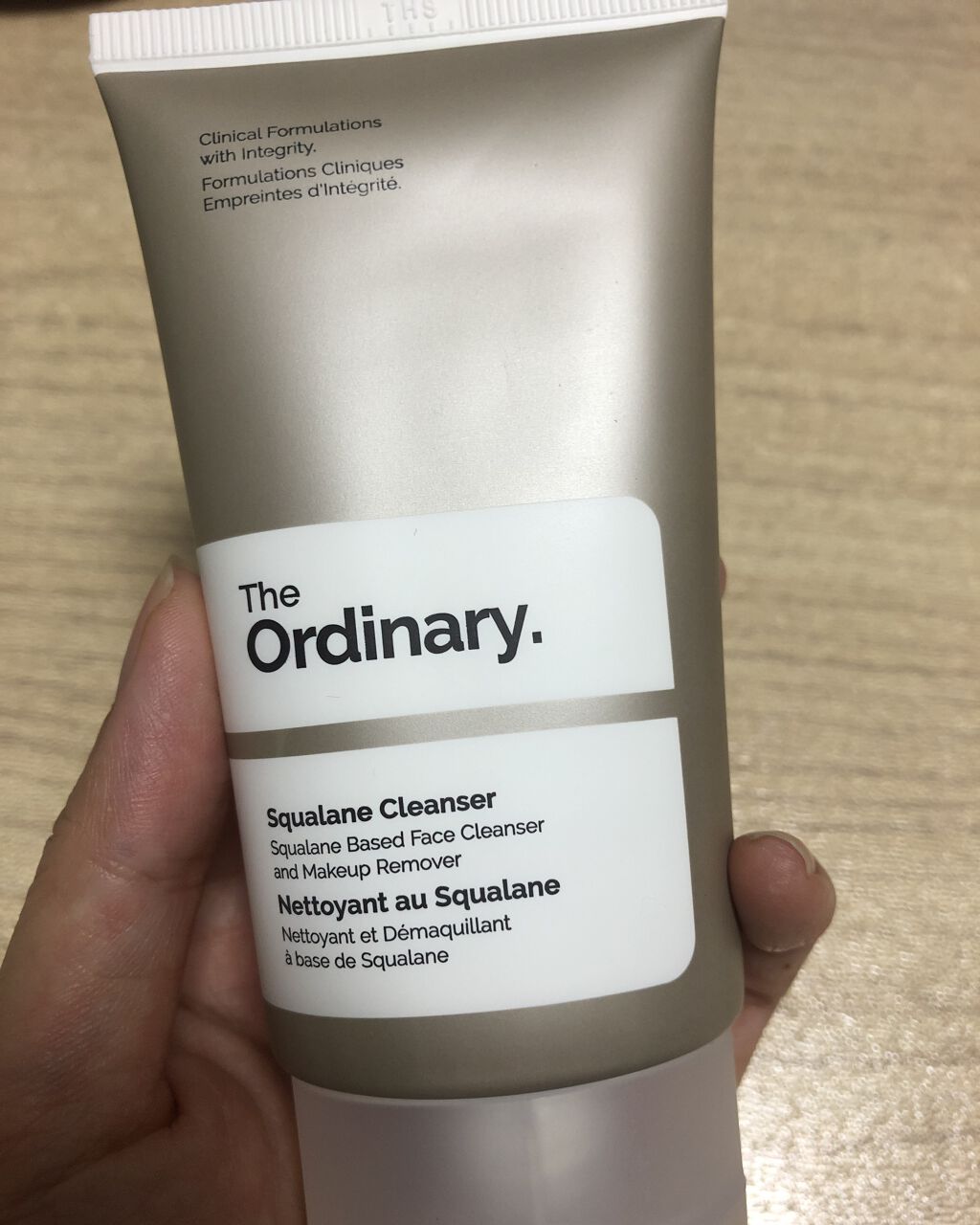 Sクレンザー/The Ordinary/クレンジングクリームを使ったクチコミ（1枚目）