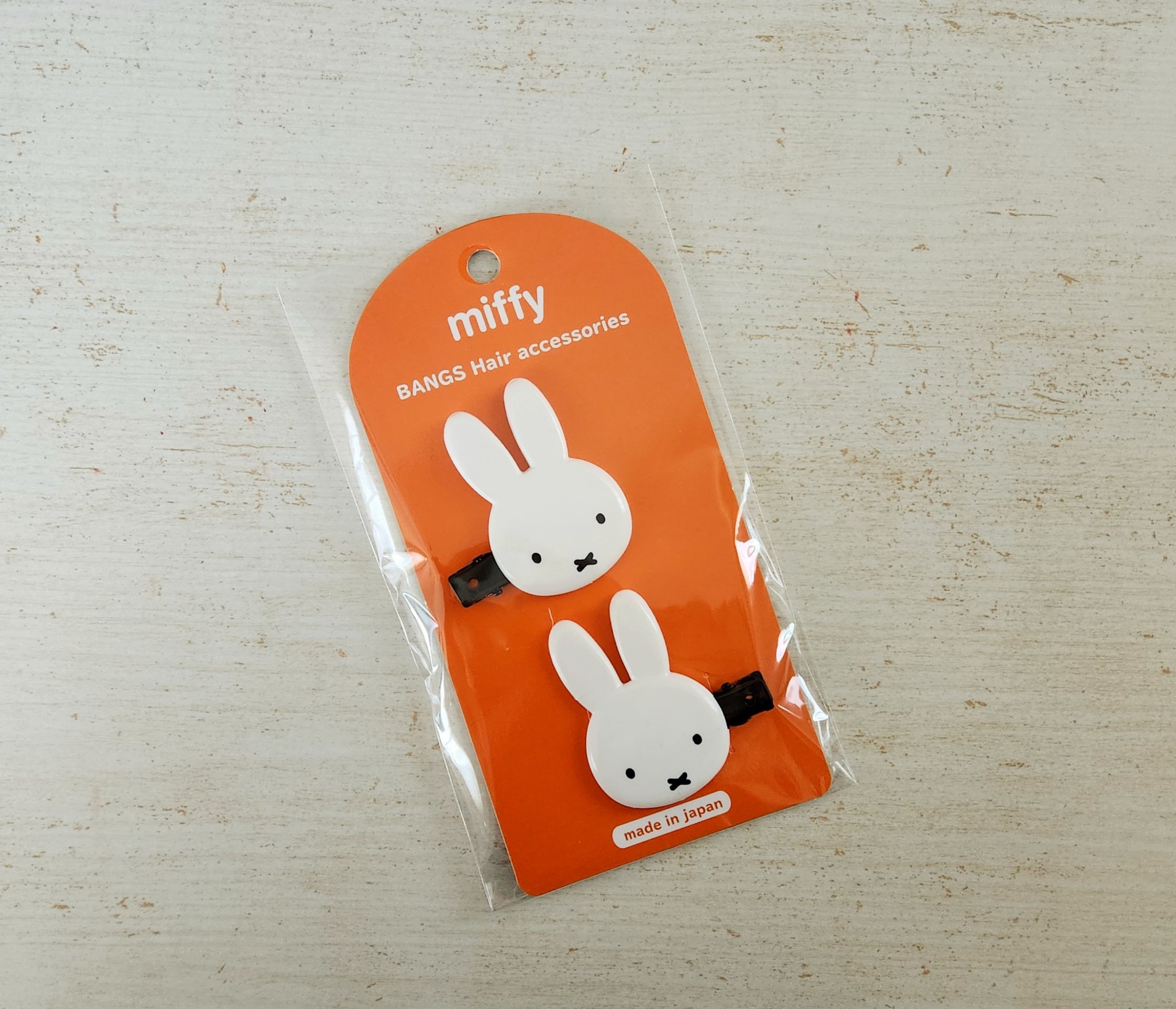 ダイカット前髪クリップ/miffy/ヘアアクセサリーを使ったクチコミ（1枚目）