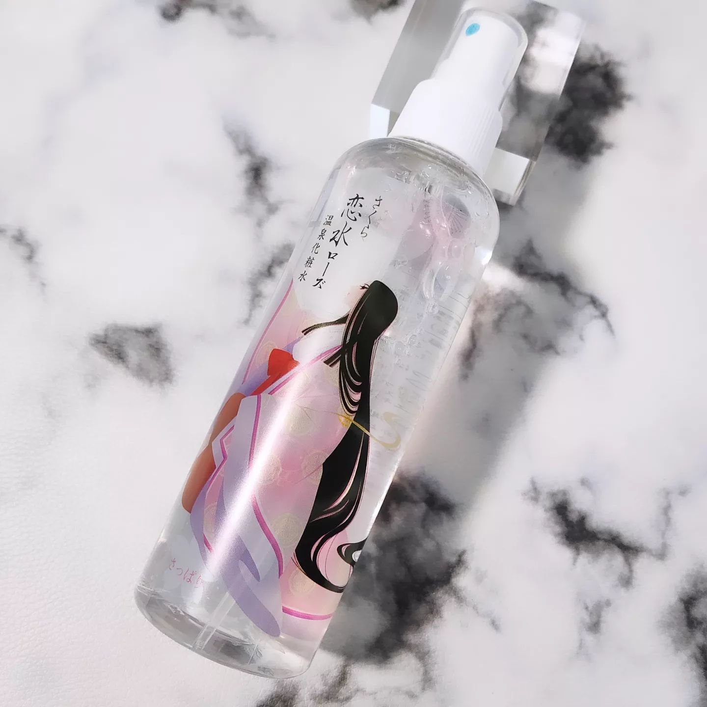 さくら恋水ローズ さっぱり/咲楽/ミスト状化粧水を使ったクチコミ（2枚目）