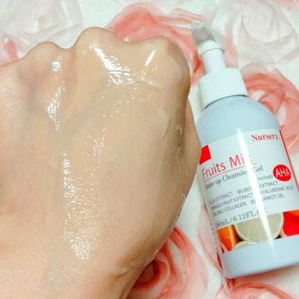Wクレンジングジェルフルーツミックス/Nursery(ナーセリー)/クレンジングジェルを使ったクチコミ(4枚目)