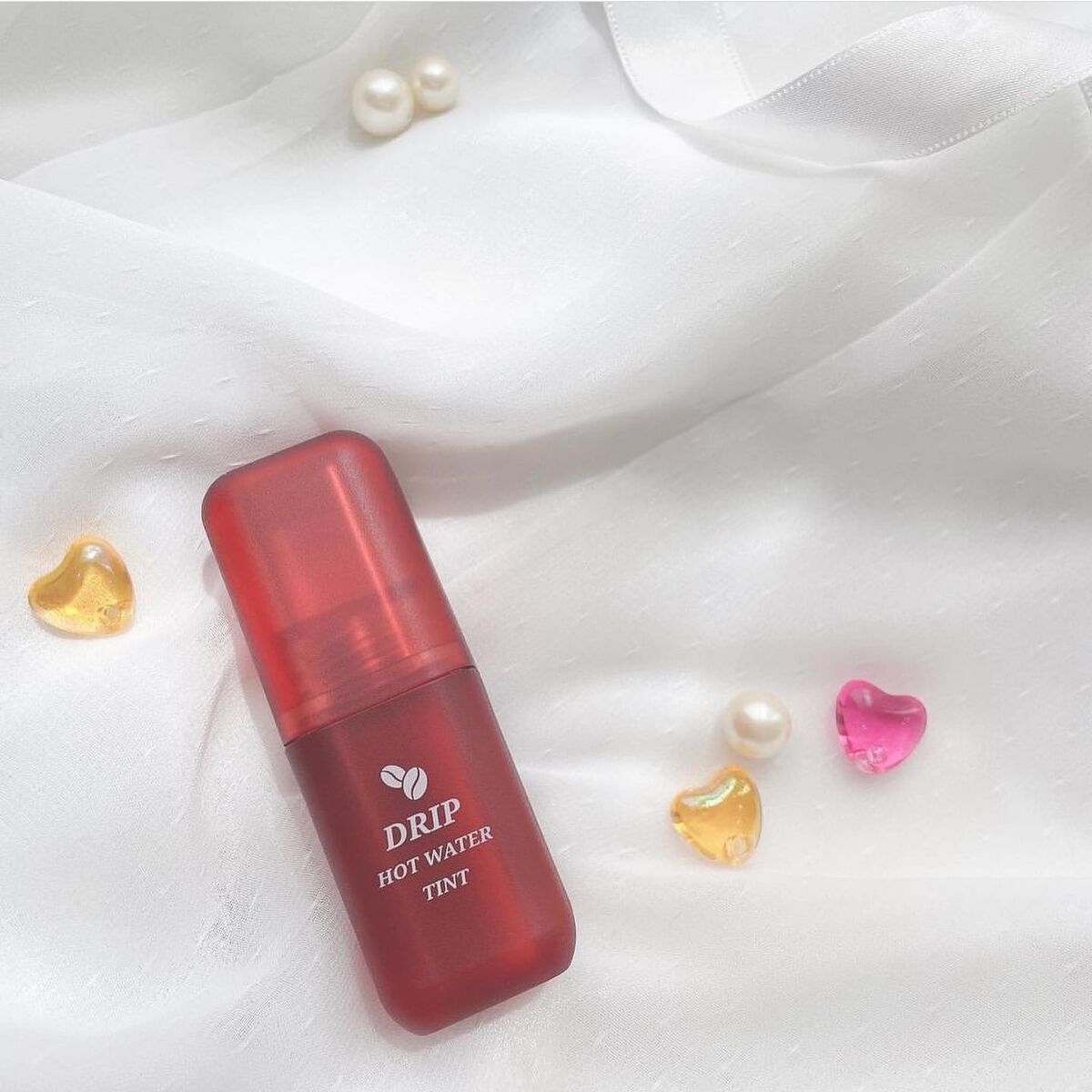 ドリップホットウォーターティント Lv07 カラメルティング/BLACK ROUGE/リップティントを使ったクチコミ（1枚目）