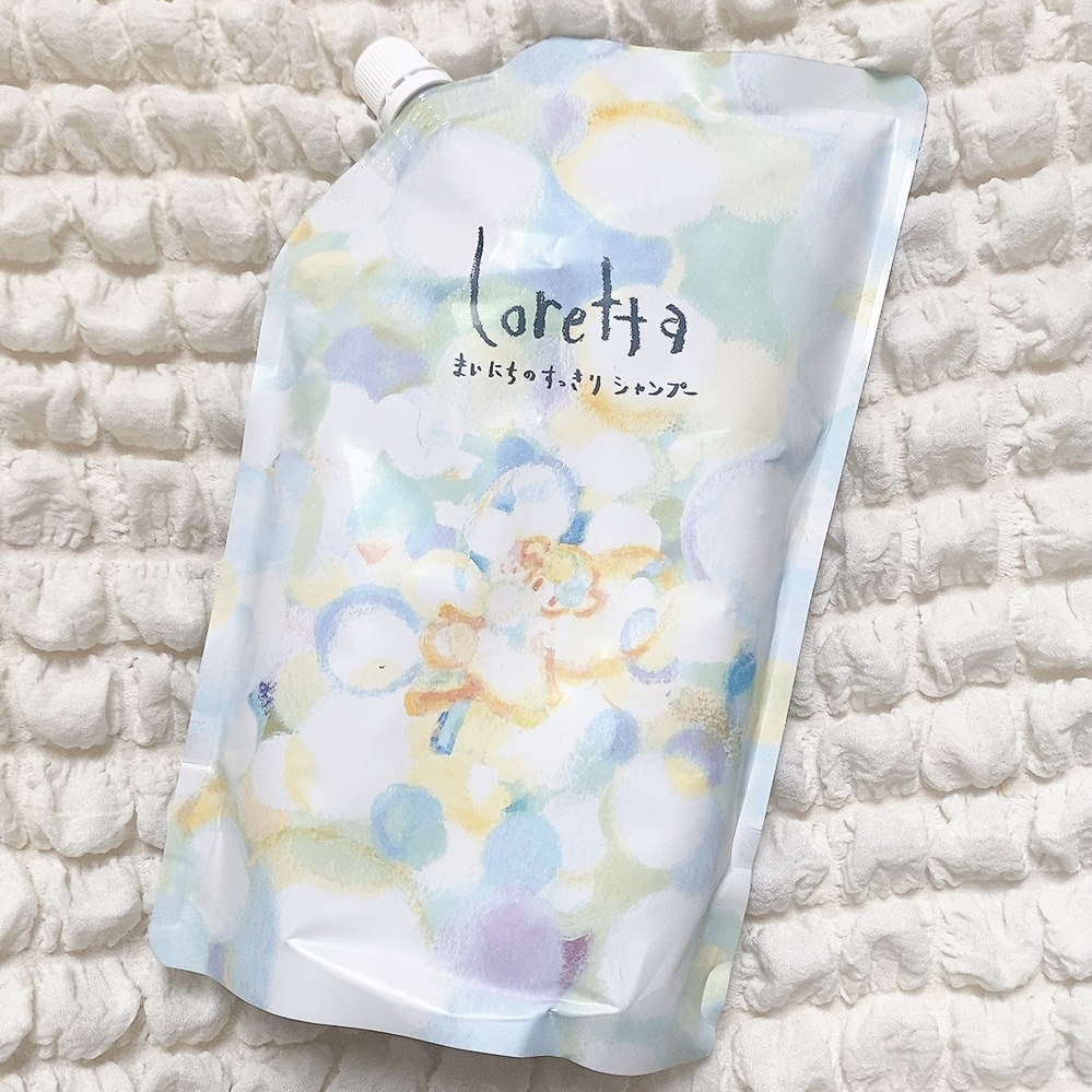 まいにちのすっきりシャンプー 詰替 500ml/ロレッタ/市販シャンプーを使ったクチコミ（1枚目）