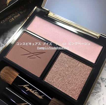 コンスピキュアス アイズ/Amplitude/アイシャドウパレットを使ったクチコミ(1枚目)