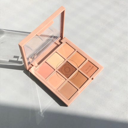 マイフェイブムードアイパレット 9カラー/HOLIKA HOLIKA/アイシャドウパレットを使ったクチコミ(2枚目)