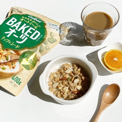 ベイクドオーツ/カルビー/オートミールを使ったクチコミ(1枚目)