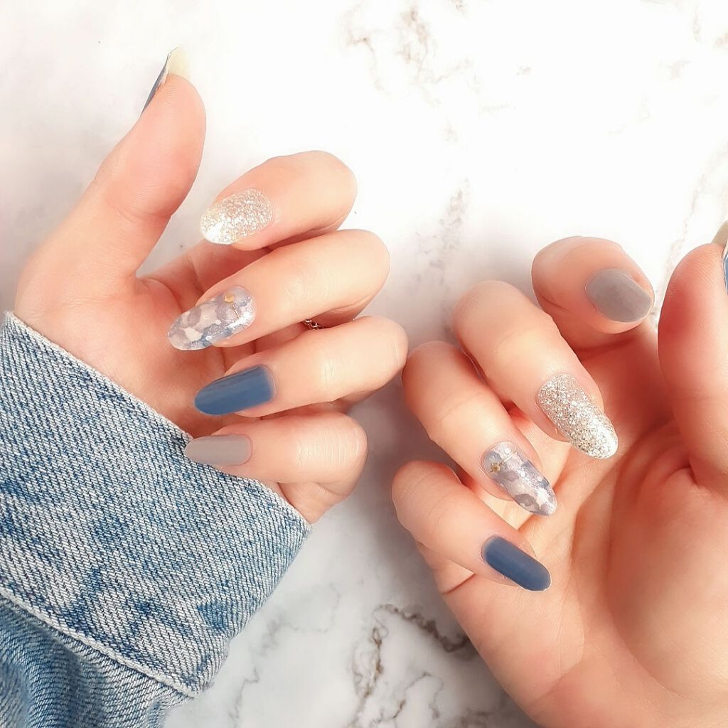 ダッシングディバグロスジェルネイルストリップ/DASHINGDIVA MAGICPRESS/ネイルシールを使ったクチコミ(2枚目)