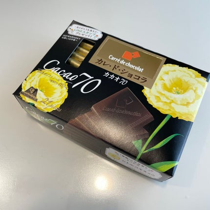 カレ・ド・ショコラ/カカオ70/森永製菓/食品を使ったクチコミ(1枚目)