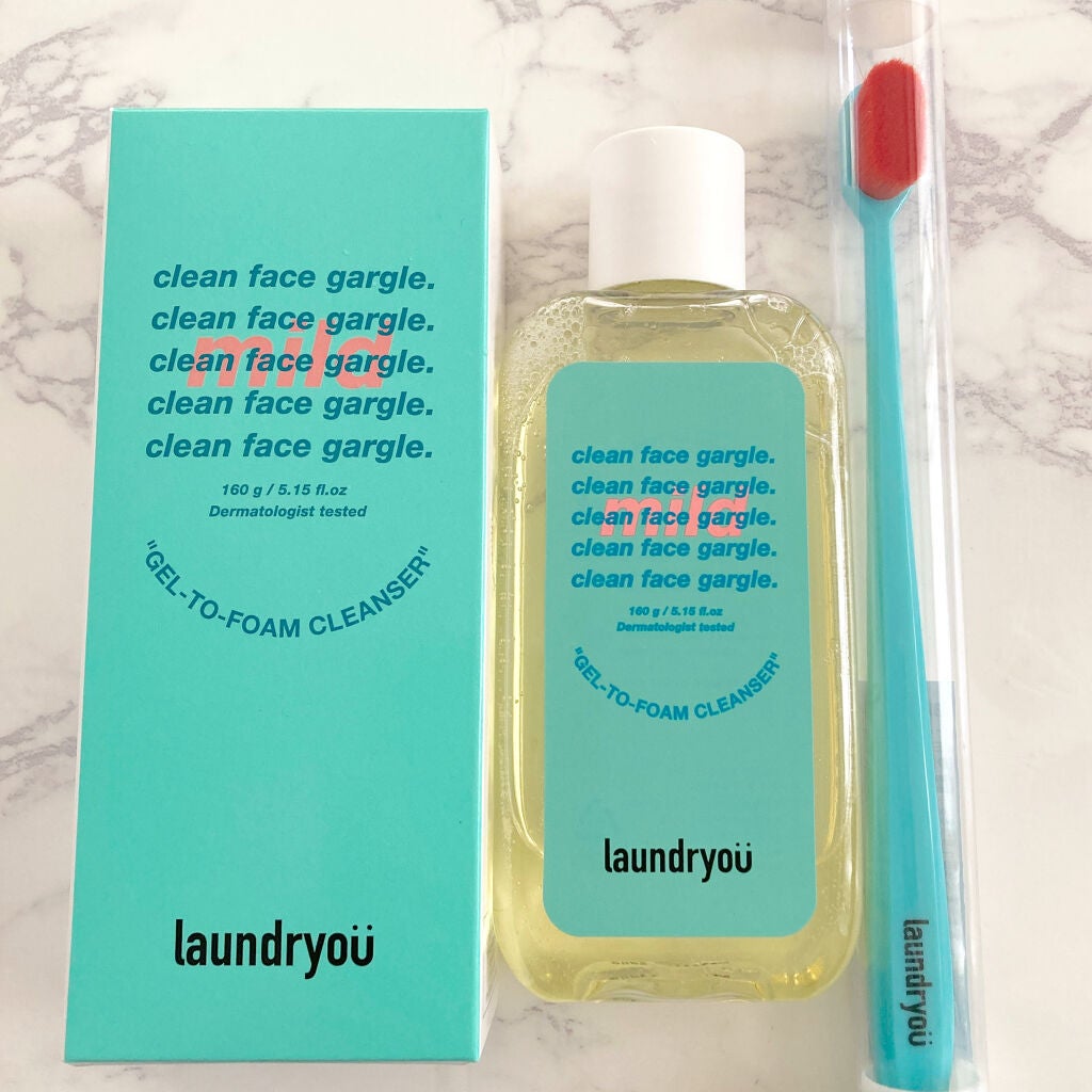 clean face gargle gel foam cleanser/laundryou/その他洗顔料を使ったクチコミ(7枚目)