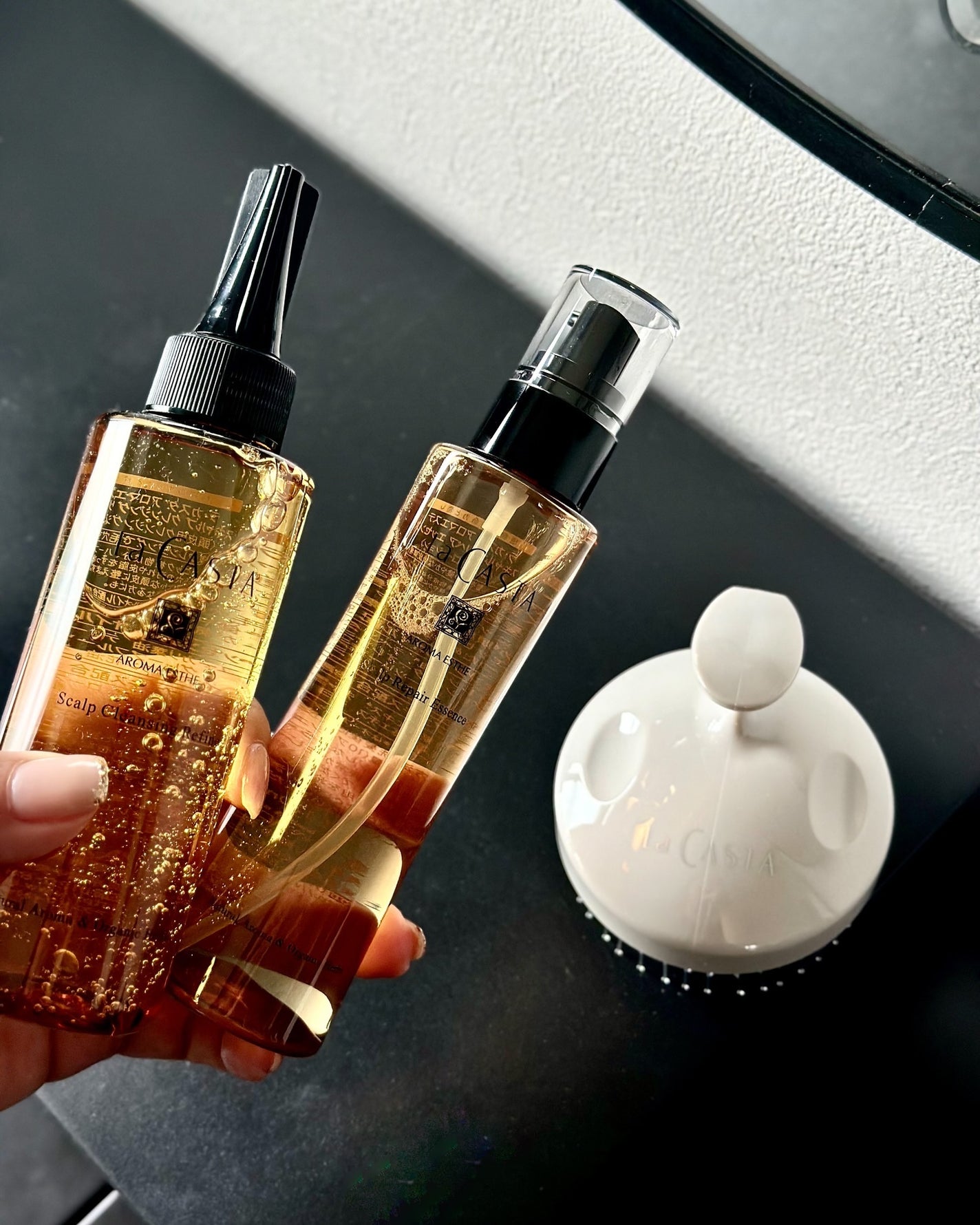 アロマエステ スキャルプ クリア クレンジング N/ラ・カスタ/頭皮クレンジングを使ったクチコミ(2枚目)