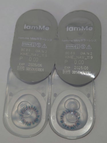 KIME-KIME/IamMe/カラーコンタクトレンズを使ったクチコミ（2枚目）