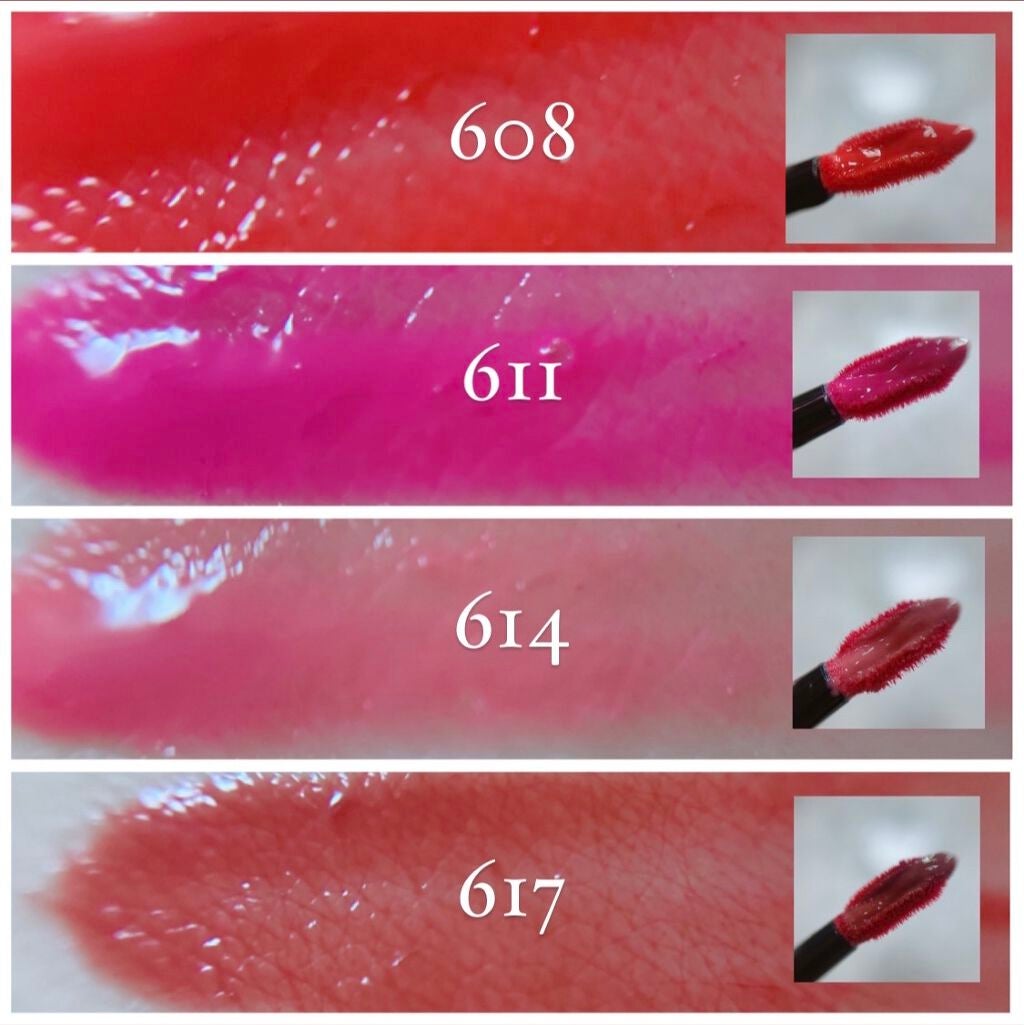 ルージュ ピュールクチュール ヴェルニ ウォーターステイン/YVES SAINT LAURENT BEAUTE/口紅を使ったクチコミ(3枚目)