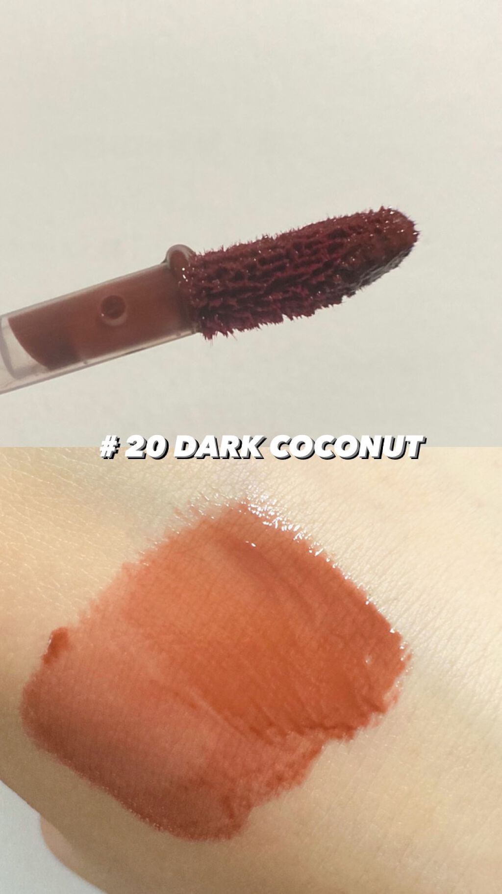 ゼロベルベットティント/rom&nd/リップティントを使ったクチコミ（3枚目）