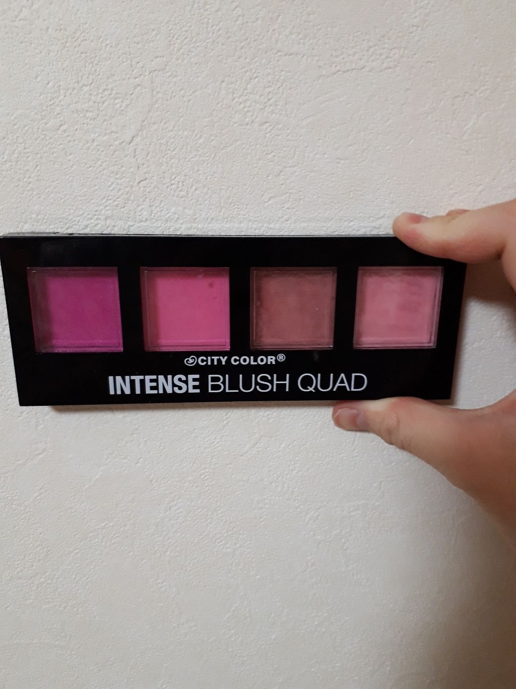 インテンスブラッシュクアッド/CITY COLOR/パウダーチークを使ったクチコミ(1枚目)