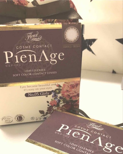 ピエナージュ/PienAge/カラーコンタクトレンズを使ったクチコミ(1枚目)