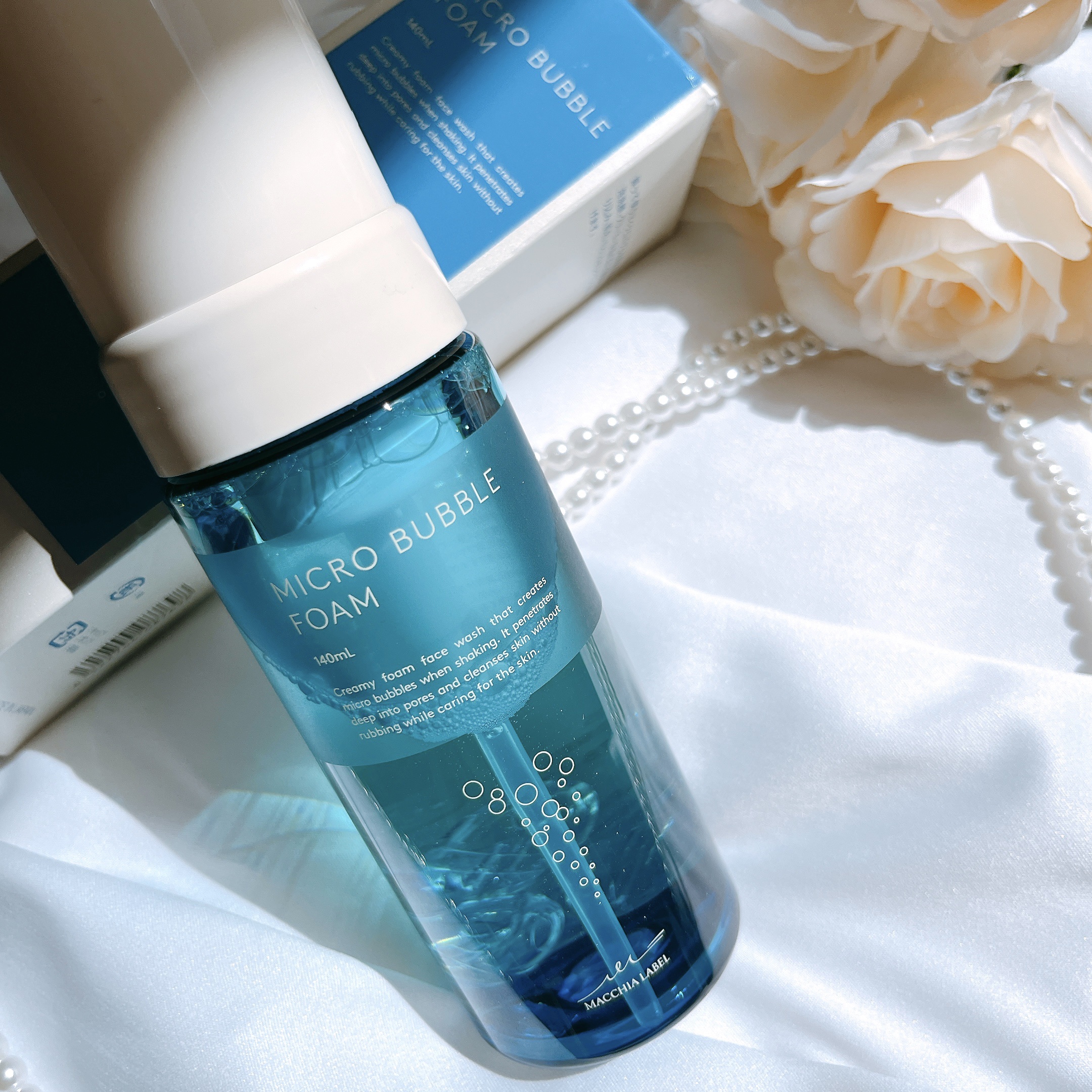 マイクロバブルフォームａ/Macchia Label/泡洗顔を使ったクチコミ（1枚目）