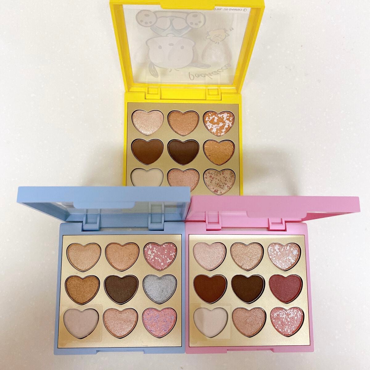 アイシャドウパレット ポチャッコ/IT'S DEMO/アイシャドウパレットを使ったクチコミ(2枚目)