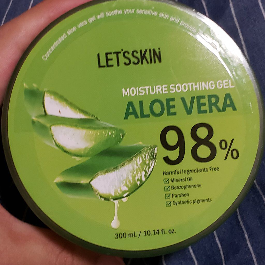 lets'skin アロエスージングジェル/Dermal/その他スキンケアを使ったクチコミ(1枚目)