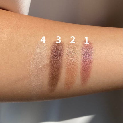 UR GLAM VELVET EYE COLOR PALETTE/U R GLAM/アイシャドウパレットを使ったクチコミ(4枚目)