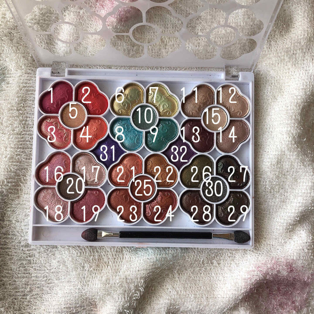 アイカラーパレット/ティアラガール/アイシャドウパレットを使ったクチコミ（3枚目）