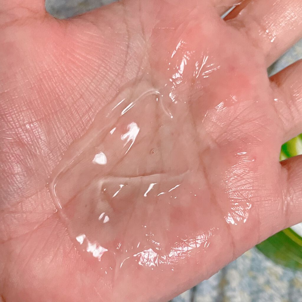 アロエベラ98% モイスチャージェル/スキンガーデン/フェイスクリームを使ったクチコミ(4枚目)