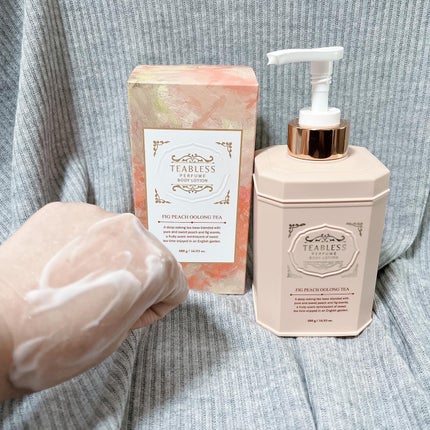 パフュームボディローション フィグピーチウーロンティー/TEABLESS/ボディローションを使ったクチコミ(5枚目)