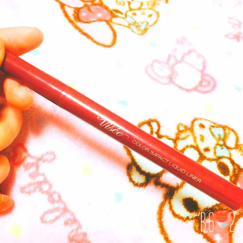 カラーインパクト リキッドライナー/Visée/リキッドアイライナーを使ったクチコミ(1枚目)