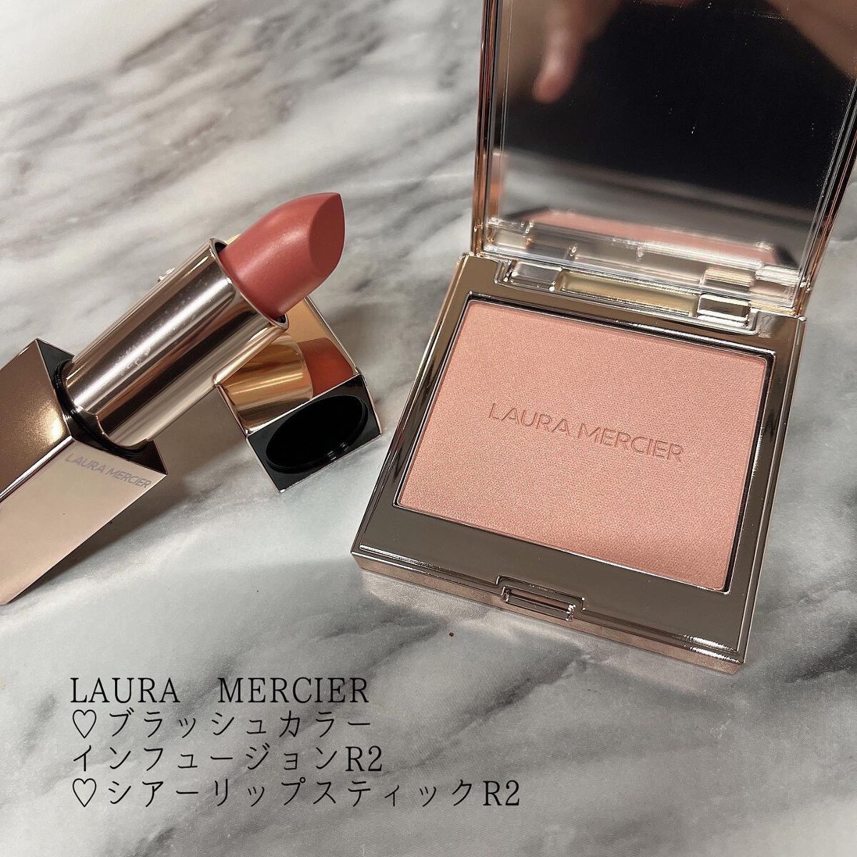 ブラッシュ カラー インフュージョン/ローラ メルシエ/パウダーチークを使ったクチコミ(1枚目)