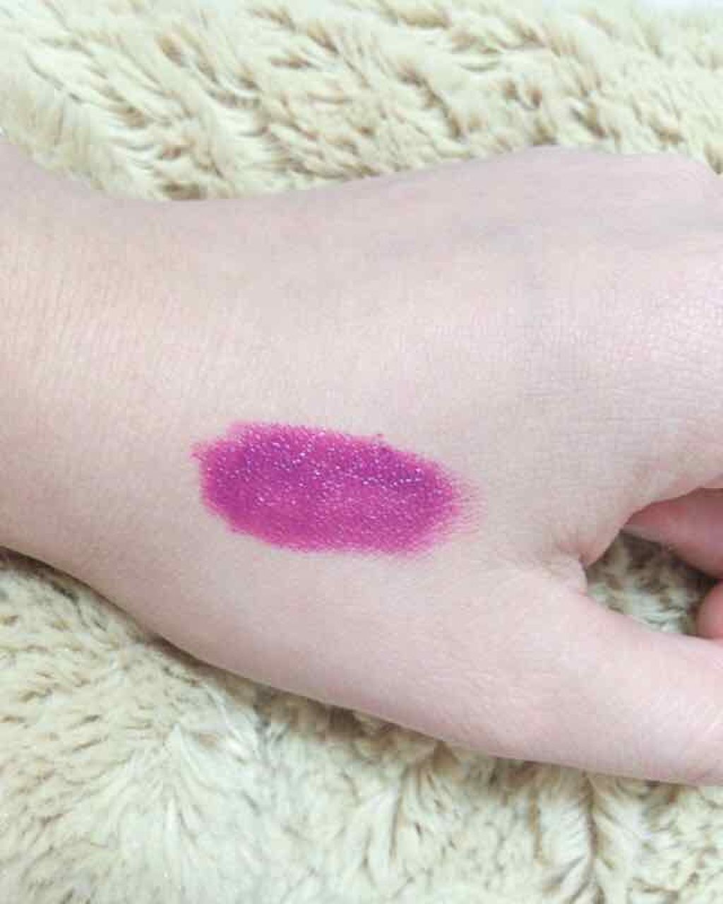 UR GLAM CREAMY LIPSTICK EX/U R GLAM/口紅を使ったクチコミ(3枚目)