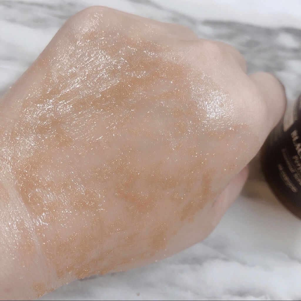 ブラックシュガー パーフェクト エッセンシャル スクラブ2X/SKINFOOD/洗い流すパック・マスクを使ったクチコミ（3枚目）