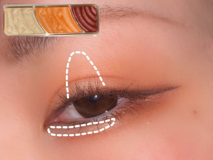 トーンアップアイシャドウ/CEZANNE/アイシャドウパレットを使ったクチコミ(7枚目)