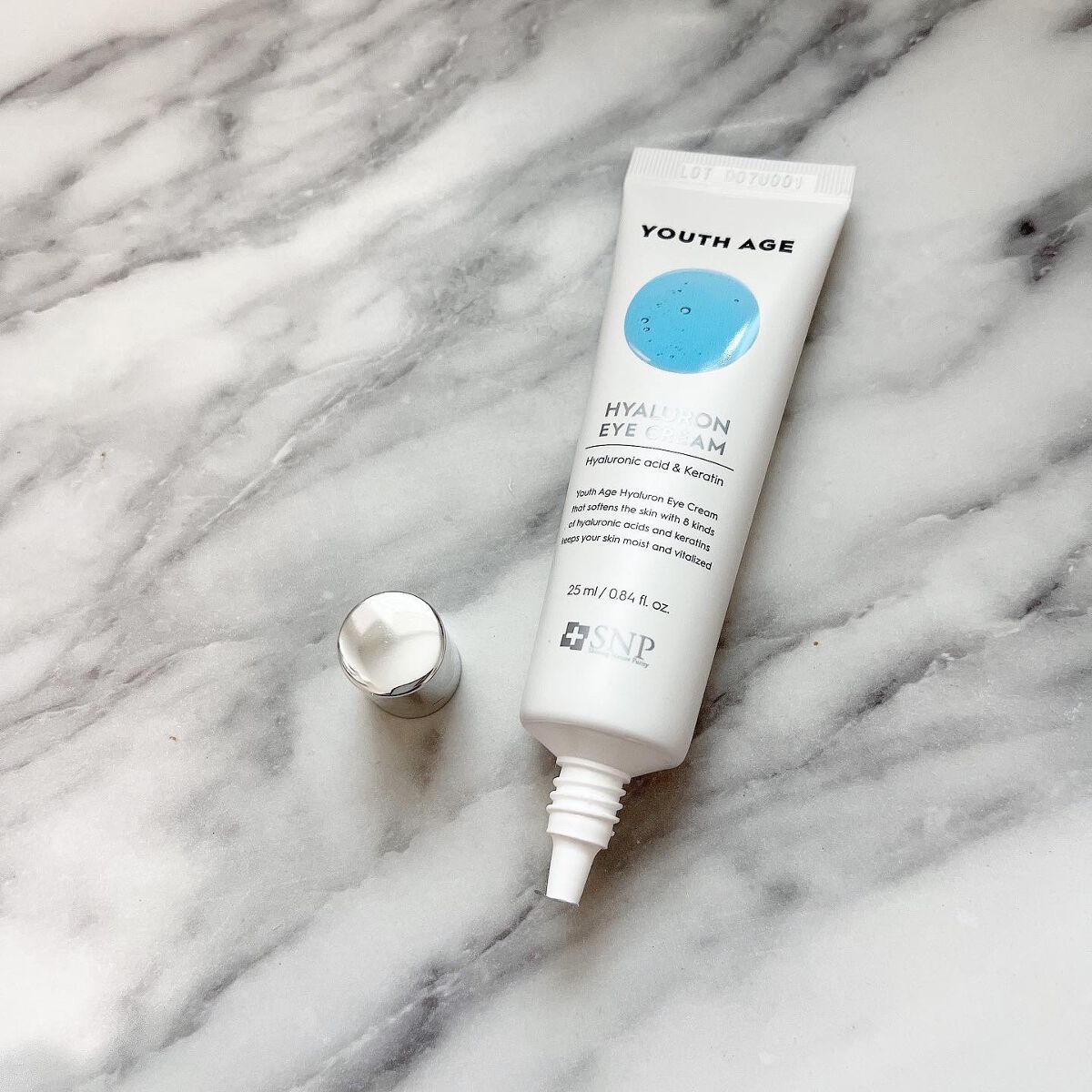 ユースエイジヒアルロン酸アイクリーム/SNP/アイケア・アイクリームを使ったクチコミ(3枚目)